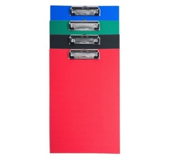 Deska clipboard A4 D.RECT niebieski - PVC, mocny klip, do notatek