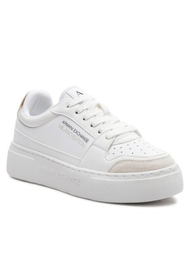 ARMANI EXCHANGE STYLOWE I KOMFORTOWE ŚLICZNE SNEAKERSY R.36 AXE928