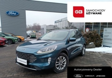 Ford Kuga III SUV 1.5 EcoBoost 150KM 2022 Ford Kuga 1.5 EcoBoost 150KM Titanium P.Zima Hak SalonPL SerwisASO Gwaranc