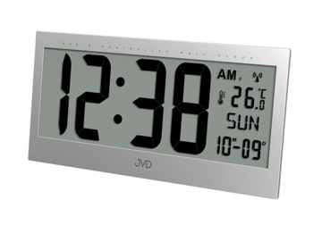 ZEGAR JVD RB9380.2 STEROWANY RADIOWO TERMOMETR