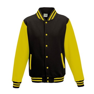 BLUZA BASEBALL GRUBA ROZPINANA BAWEŁNIANA MĘSKA XL
