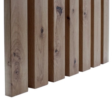 Широкие рейки 3D Настенные планки из американского дуба