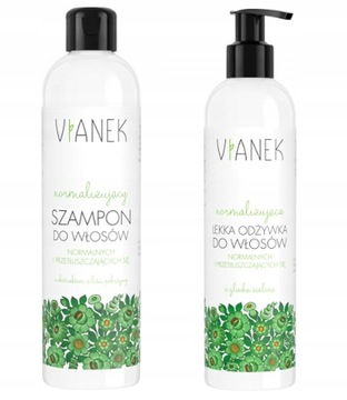 VIANEK ZESTAW NORMALIZUJĄCY WŁOSY SZAMPON +ODŻYWKA