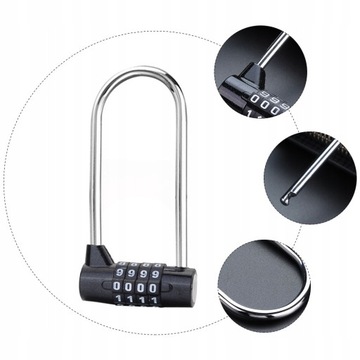 Удлиненный замок для спортзала, 1 шт.