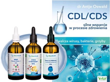 CDL / CDS (MMS + aktywator + stabilizator) + książka