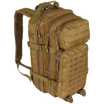 Тактический рюкзак MFH Assault I Laser Cut Coyote, песок, 30 л, молле
