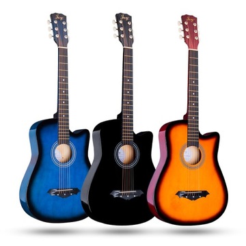 КЛАССИЧЕСКАЯ АКУСТИЧЕСКАЯ ГИТАРА 4/4 ДЛЯ НАЧИНАЮЩИХ 3 ЦВЕТА + БЕСПЛАТНЫЕ ПОДАРКИ