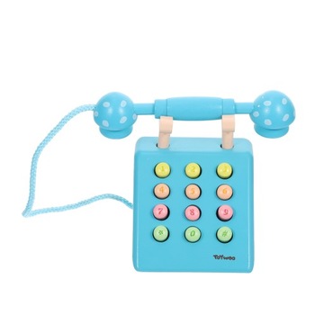 Wybierz zabawkowy telefon stacjonarny z przew