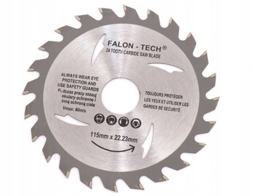 ДЕРЕВЯННЫЙ ЩИТ WIDIA 115 мм x 22,2x 24T WIDIA