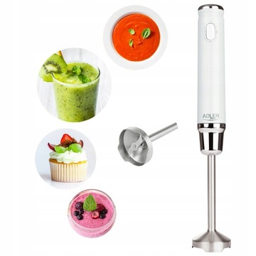 MOCNY CICHY BLENDER RĘCZNY ROZDRABNIACZ 4617
