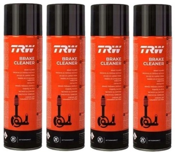 ZESTAW 4x TRW ZMYWACZ DO TARCZ HAMULCÓW - 500ML
