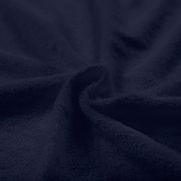 Prześcieradło frotte z gumką ciemny granat 160x200