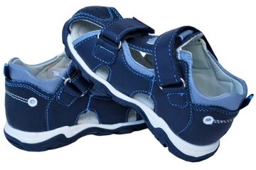 Sandałki 100% SKÓRA NATURALNA profil r.26 / 16cm