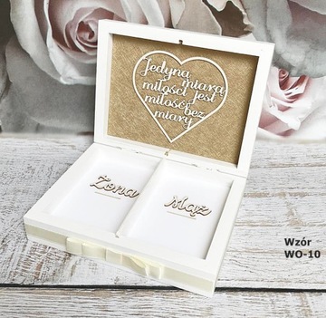 Коробка для обручальных колец, конверты, вешалки U388