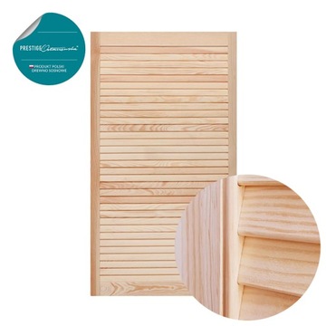 Drzwiczki ażurowe sosnowe 59,4 x 110 Fronty szuflady producent drewna diy