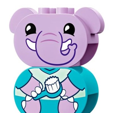 LS NOWE LEGO DUPLO TEMATYCZNY FIGURKA animal SŁOŃ słonik
