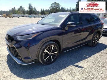 Toyota Highlander III 2021 Toyota Highlander 2021, 3.5L, 4x4, XSE, od ubezpieczalni 3.5 Benzyna 295KM