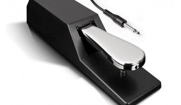 Pedal Sustain do keyboardu STABILNY, czarny z kablem, Alesis ASP-2