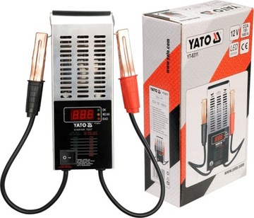 YATO MIERNIK CYFROWY TESTER NAPIĘCIA AKUMULATORÓW LCD 12V 8.5 - 25V YT-8311