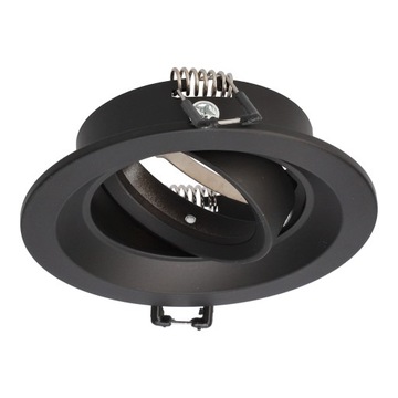 ГАЛОГЕННЫЙ ВСТРАИВАЕМЫЙ ПОТОЛОЧНЫЙ СВЕТИЛЬНИК ПОДВИЖНЫЙ ЧЕРНЫЙ EDO