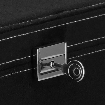 ORGANIZER NA BIŻUTERIĘ SZKATUŁKA KUFEREK PUDEŁKO NA PREZENT KASETKA ETUI XL