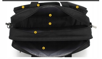 Torba Coolbell na laptopa 17,3 dwukom CB-5002 sza