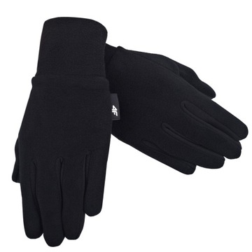 Rękawiczki Zimowe Polarowe 4F Dotykowe Sportowe XS