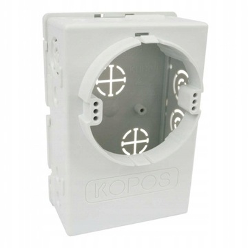 ВСТРАИВАЕМАЯ КОРОБКА С КАРМАНОМ ДЛЯ ЭЛЕКТРОНИКИ KOPOS