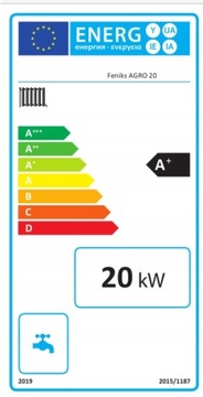 KOCIOŁ KOTŁY PIEC 20KW DREWNO ZGAZOWIUJĄCY 5 KLASA