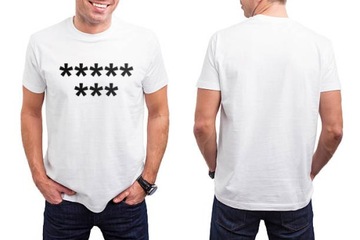 KOSZULKA t-shirt je*ać PIS ***** *** anty M