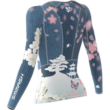 ЖЕНСКАЯ СПОРТИВНАЯ ФУТБОЛКА SMMASH BLOSSOM BLOSSOM-XL