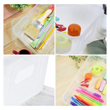 Контейнер-органайзер пластиковый 11л, прозрачный, для обуви