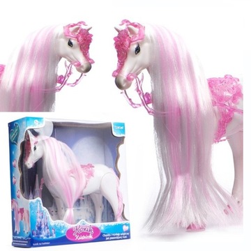 KONIK LODOWEJ KSIĘŻNICZKI CHODZĄCY WYDAJE ODGŁOSY