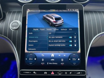 Mercedes Klasa C W206 Kombi 2.0 220d 200KM 2024 Mercedes-Benz Klasa C 220 d 4 MATIC All-TerrainPanoramaPremium PlusHakWent, zdjęcie 17