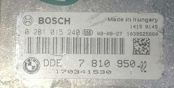 BMW 5 E60 E61 06R 3.0 D JEDNOTKA MOTORU 7810950
