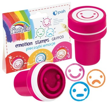 Марки Мотивационные марки Смайлы Смайлик для детей 3 цвета Fiorello