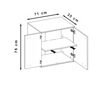 СОВРЕМЕННЫЙ КОМОД, ДВУХДВЕРНЫЙ ШКАФ, БУК МАЙК 3