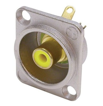 NEUTRIK NF2D-4 gniazdo tablicowe RCA / CINCH