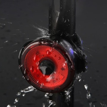 ПЕРЕДНЯЯ + ЗАДНЯЯ ВЕЛОСИПЕДНАЯ ФОНАРЬ СВЕТОДИОДНАЯ РУЛЬ ВЕЛОСИПЕДА ОТКРЫТЫЙ КЛЮЧ ДЛЯ ВЕЛОСИПЕДА