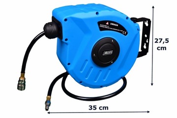 Настенная пневматическая катушка для шланга 10м+1м FR7405