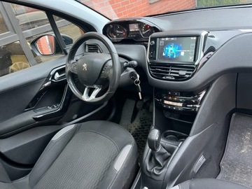 Peugeot 208 I Hatchback 5d Facelifting 1.6 BlueHDi 100KM 2016 Peugeot 208 1.6 diesel panorama dach zarej w PL ksiazka serwis zamiana, zdjęcie 6