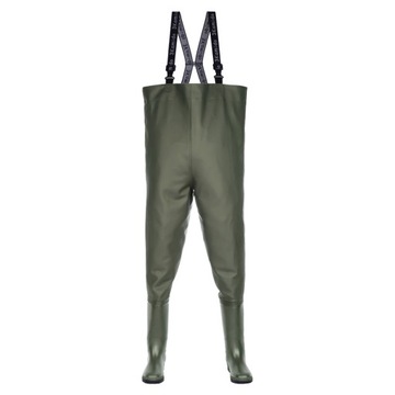 SPODNIOBUTY Wędkarskie 3Kamido CLASSIC, Wodery, Zielone r 46