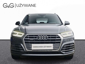 Audi Q5 II SUV 2.0 TDI 190KM 2017 Audi Q5 pneumatyka, dach panoramiczny, matrix led, head up, tempomat 2.0, zdjęcie 1