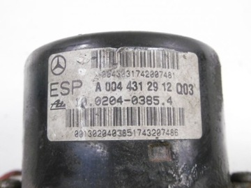 MERCEDES CLK C209 03-05 НАСОС АБС A0044312912