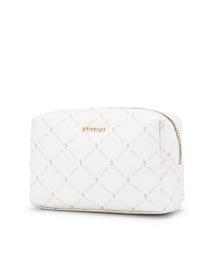 Kosmetyczka Damska Podróżna Prostokątna PUCCINI Biała Monogram QLXP0045-0
