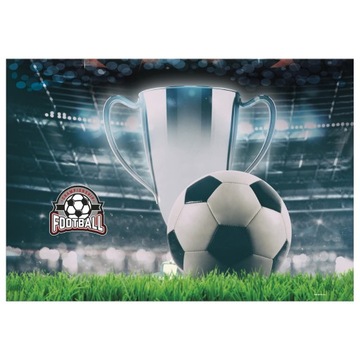 PODKŁADKA NA BIURKO OBUSTRONNA PIŁKA NOŻNA