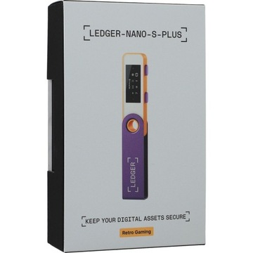 Криптовалютный кошелек Ledger Nano S Plus, совместимый с Windows/Mac/iOS