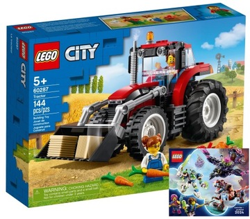 LEGO City 60287 Traktor + KATALOG LEGO