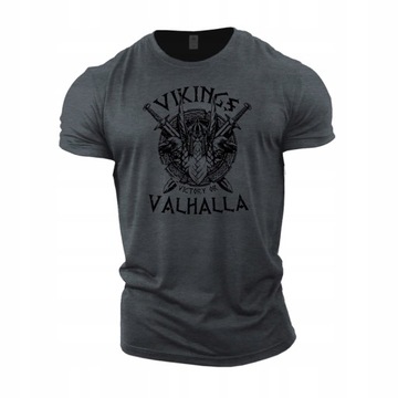T-Shirt Harajuku Vintage Viking męska koszulka 3d