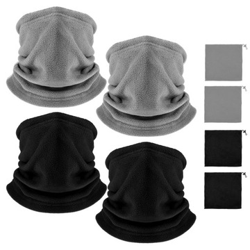 KOMIN CHUSTA BANDANA DO BIEGANIA - 4szt KOMIN KOMINIARKA